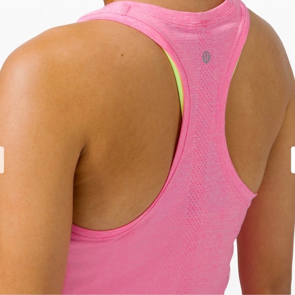 Lululemon Rare Dark Prism Pink Swiftly Tank 2.0 WAIST LENGTH - Picture 3 of 6